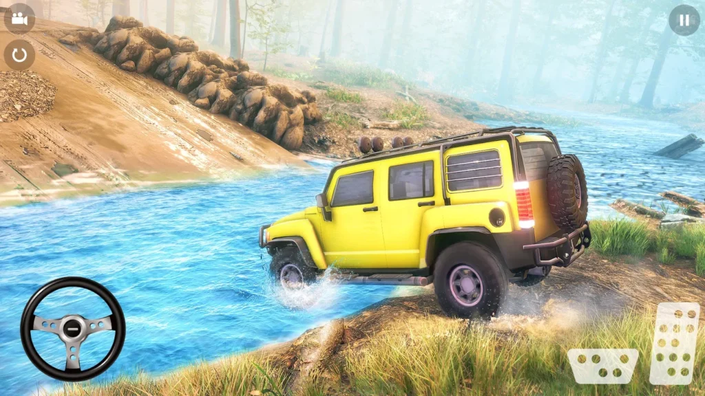 Extreme Jeep Driving Simulator gameplay screenshot 5