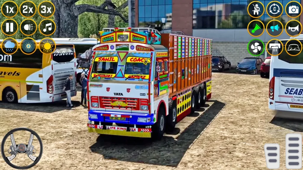 Indian Truck Driver Simulator gameplay screenshot 1