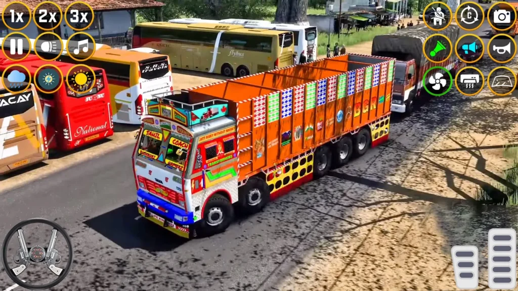 Indian Truck Driver Simulator gameplay screenshot 2
