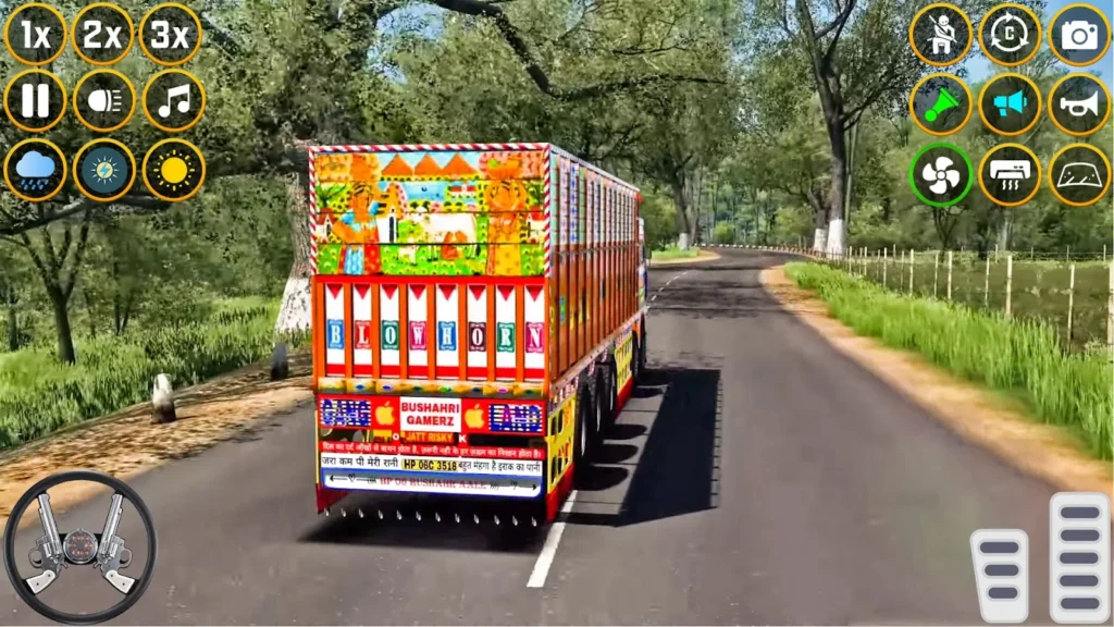 Indian Truck Driver Simulator gameplay screenshot 3