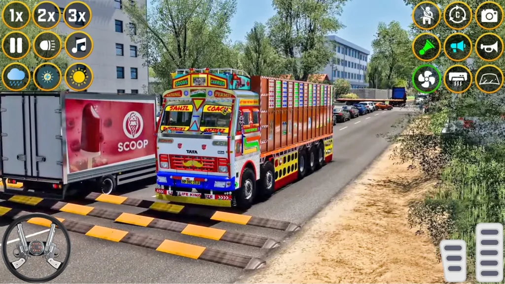 Indian Truck Driver Simulator gameplay screenshot 4