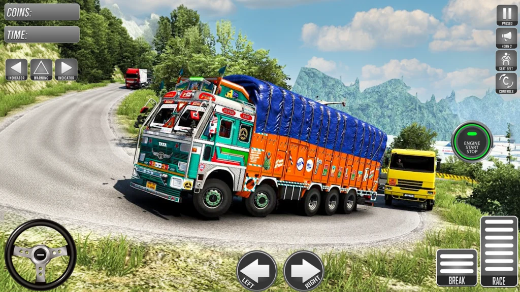 Lorry Truck Real Cargo Game gameplay screenshot 1