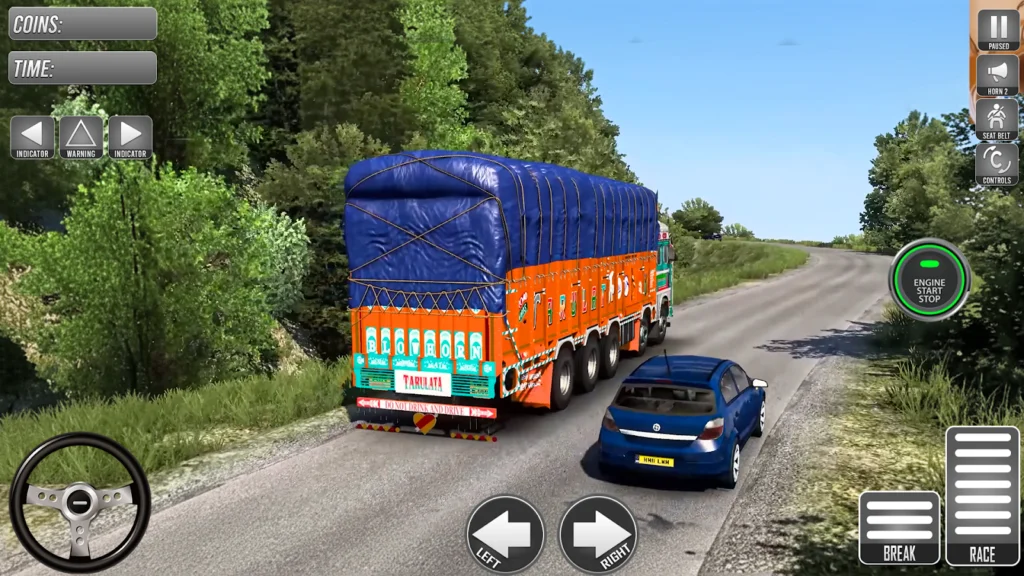 Lorry Truck Real Cargo Game gameplay screenshot 2