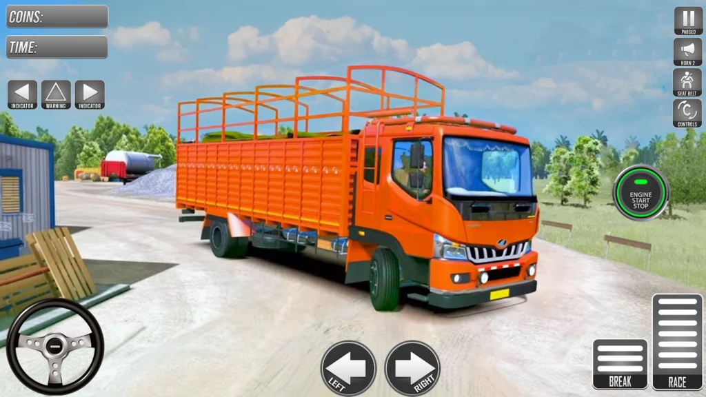 Lorry Truck Real Cargo Game gameplay screenshot 3