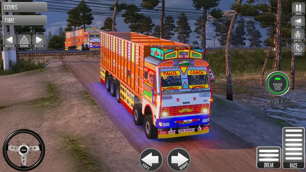 Lorry Truck Real Cargo Game gameplay screenshot 4