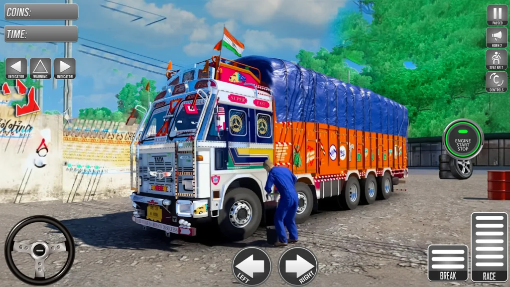 Lorry Truck Real Cargo Game gameplay screenshot 5