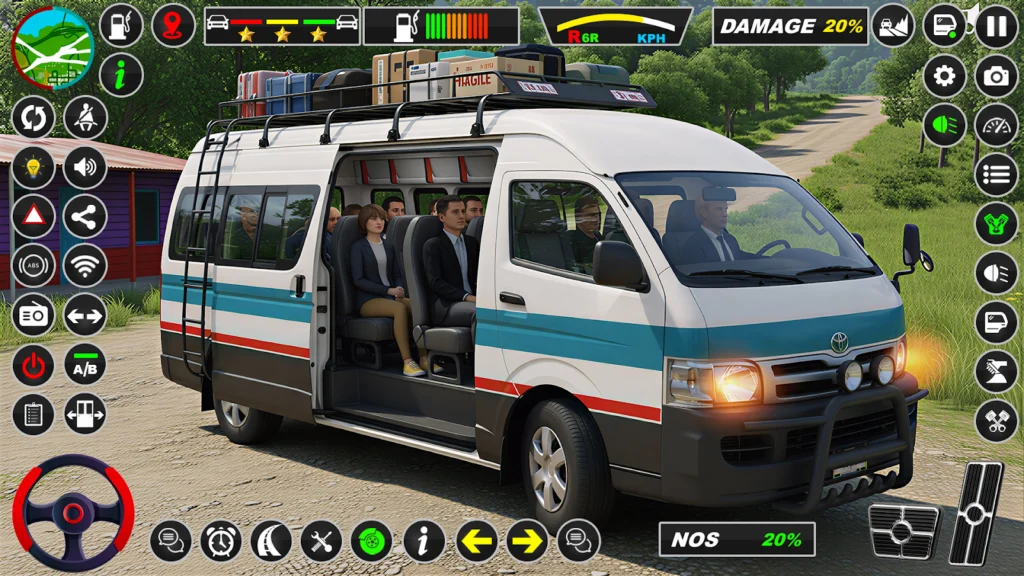Mini Bus Coach Game 2026 gameplay screenshot 2