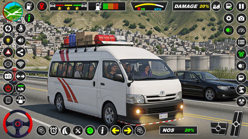 Mini Bus Coach Game 2026 gameplay screenshot 3