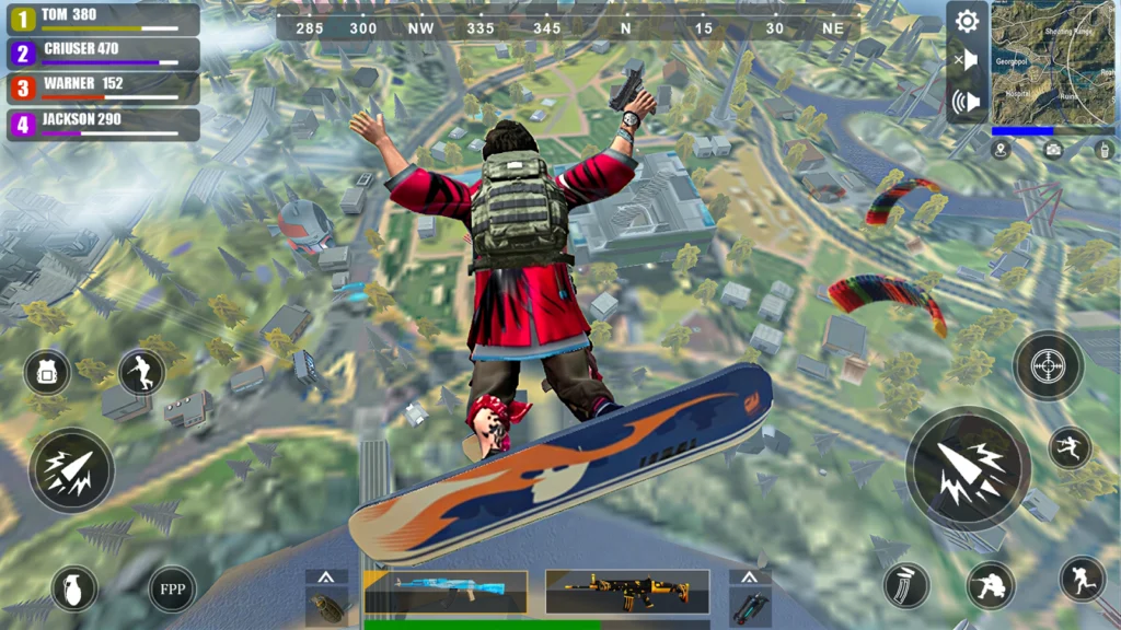 Offline FPS Gun Shooting Games gameplay screenshot 1