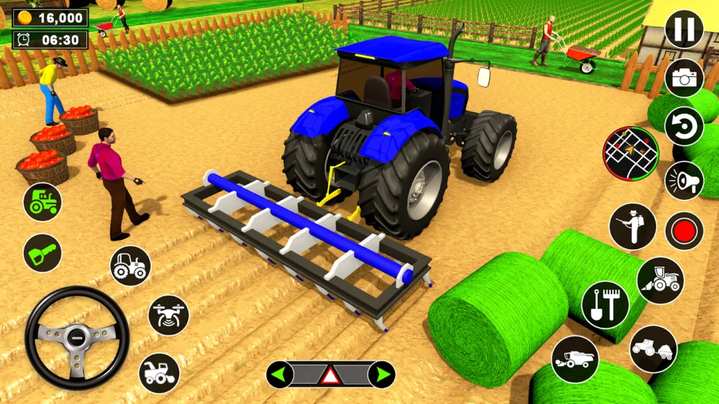 Real Tractor Driving Simulator gameplay screenshot 1