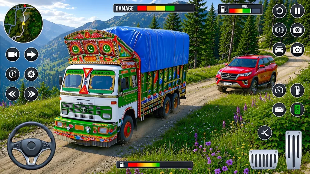 Truck Simulator 2025: Truck 3D gameplay screenshot 1