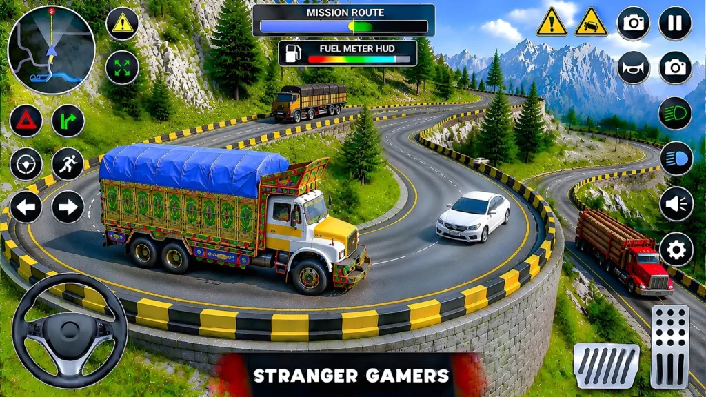 Truck Simulator 2025: Truck 3D gameplay screenshot 2