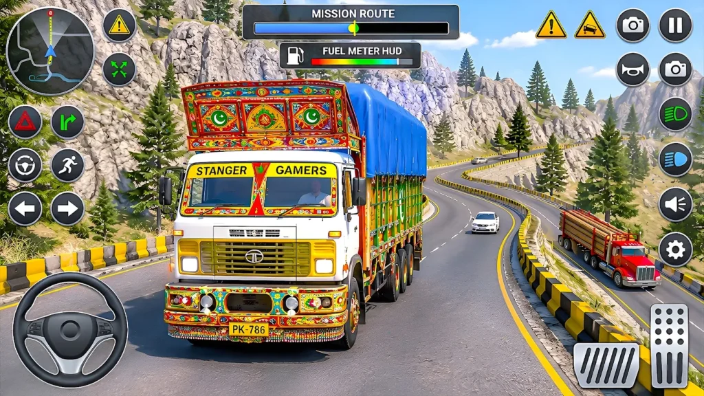 Truck Simulator 2025: Truck 3D gameplay screenshot 3